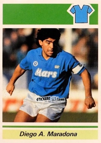 Cromo Diego Maradona - British Sportstars 1989
 n. 54 - KENNER