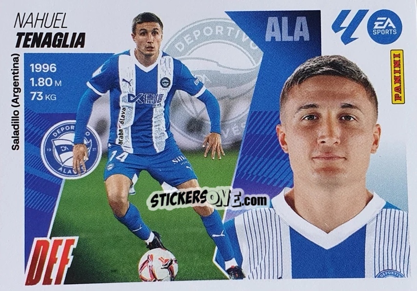 Cromo Tenaglia (5) - LaLiga 2025-2026
 n. 5 - Panini