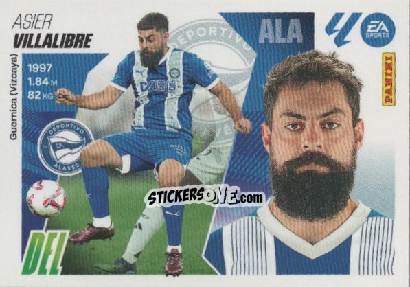 Figurina Villalibre (20) - LaLiga 2025-2026
 n. 20 - Panini