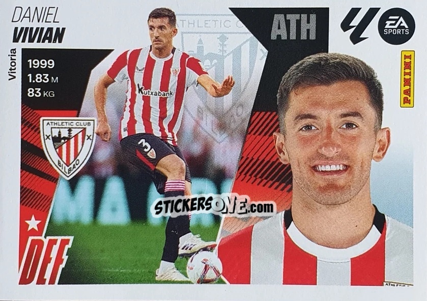 Figurina Vivian (6) - LaLiga 2025-2026
 n. 47 - Panini
