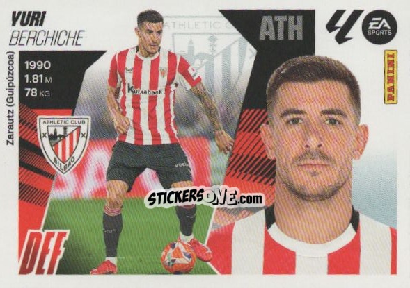 Cromo Yuri (9A) - LaLiga 2025-2026
 n. 50 - Panini
