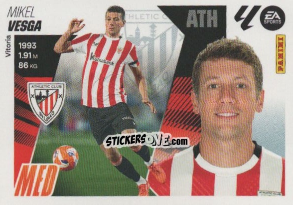 Cromo Vesga (10) - LaLiga 2025-2026
 n. 52 - Panini