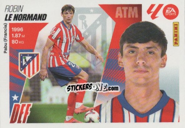 Cromo Le Normand (7) - LaLiga 2025-2026
 n. 77 - Panini