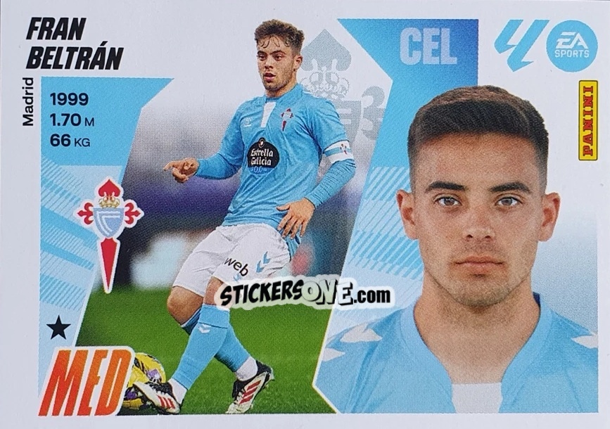 Cromo Fran Beltrán (11) - LaLiga 2025-2026
 n. 173 - Panini