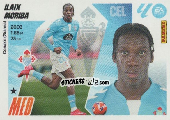 Cromo Ilaix Moriba (12) - LaLiga 2025-2026
 n. 174 - Panini