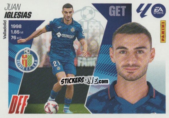 Cromo Iglesias (5) - LaLiga 2025-2026
 n. 255 - Panini