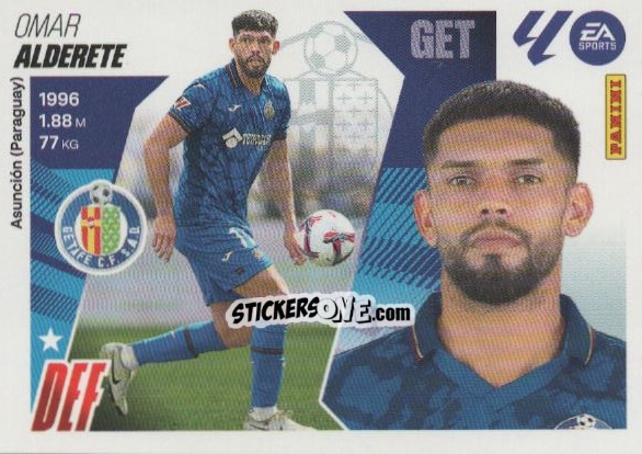 Cromo Alderete (7) - LaLiga 2025-2026
 n. 258 - Panini