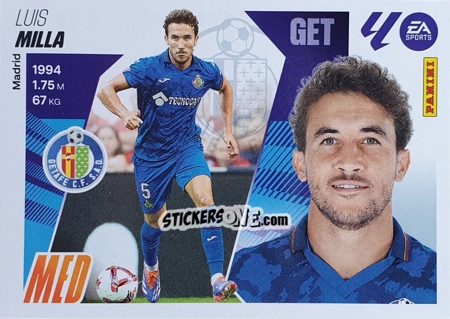 Figurina Milla (14) - LaLiga 2025-2026
 n. 266 - Panini