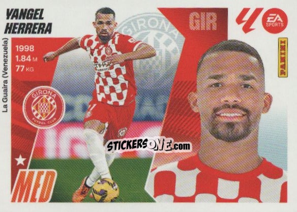 Figurina Yangel Herrera (14) - LaLiga 2025-2026
 n. 295 - Panini