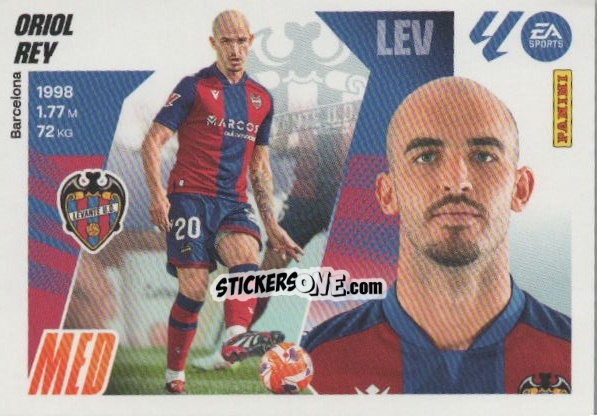Figurina Oriol Rey (12) - LaLiga 2025-2026
 n. 322 - Panini