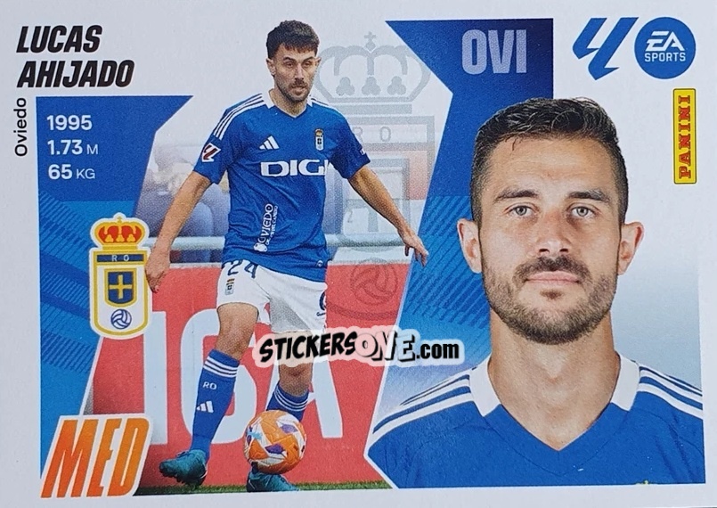 Sticker Lucas Ahijado (16B) - LaLiga 2025-2026
 n. 447 - Panini