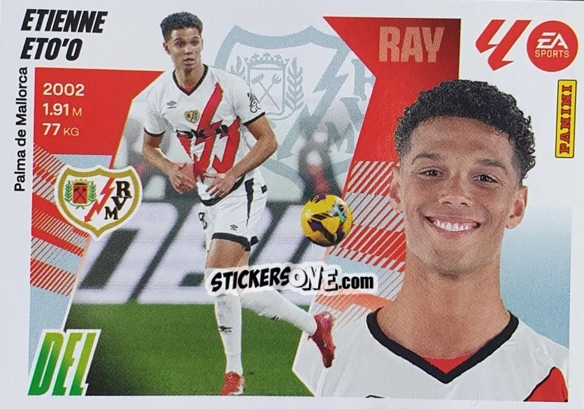 Sticker Etienne Eto'o (20) - LaLiga 2025-2026
 n. 481 - Panini