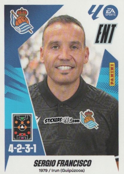 Cromo Entrenador - Sergio Francisco (2)