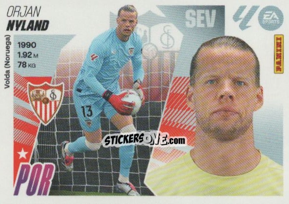 Figurina Nyland (3) - LaLiga 2025-2026
 n. 523 - Panini