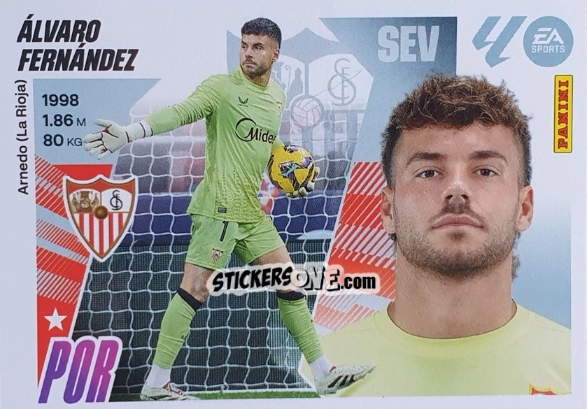 Figurina Álvaro Fernández (4) - LaLiga 2025-2026
 n. 524 - Panini