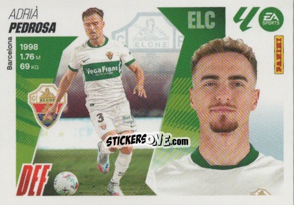 Cromo Pedrosa (10) - LaLiga 2025-2026
 n. 531 - Panini