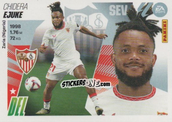 Sticker Ejuke (17) - LaLiga 2025-2026
 n. 538 - Panini