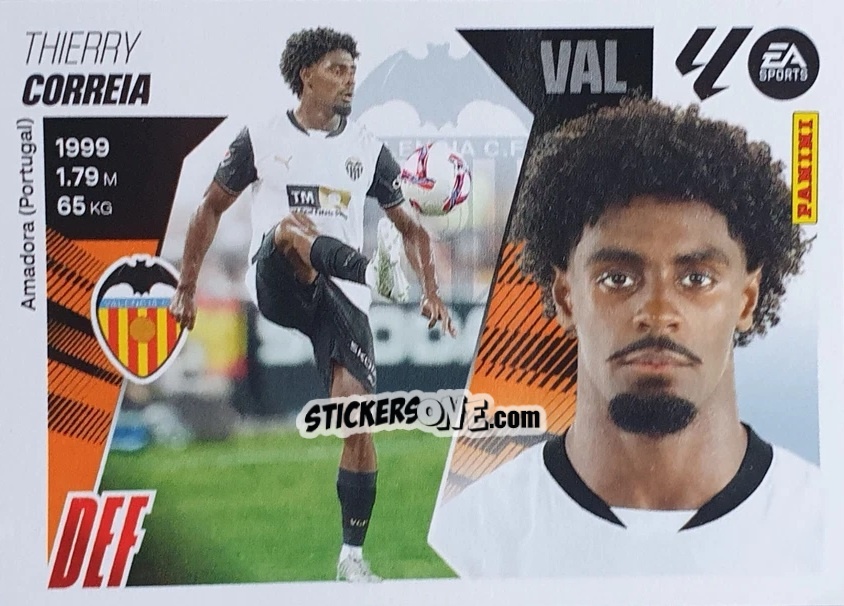 Sticker Correia (5A) - LaLiga 2025-2026
 n. 555 - Panini