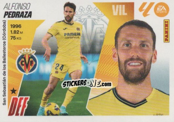 Figurina Pedraza (10) - LaLiga 2025-2026
 n. 590 - Panini