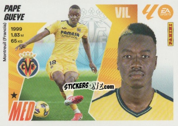 Figurina Pape Gueye (12) - LaLiga 2025-2026
 n. 592 - Panini