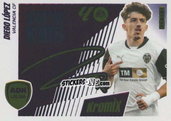 Cromo Diego López (K7) - LaLiga 2025-2026
 n. 617k - Panini
