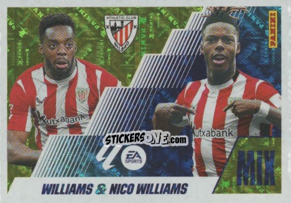 Cromo Williams / Nico Williams (23) - LaLiga 2025-2026
 n. 673 - Panini