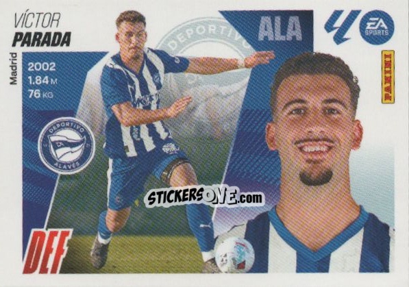Figurina Parada (8Bis) - LaLiga 2025-2026
 n. 24 - Panini