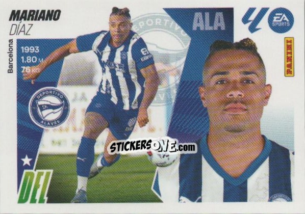 Figurina Mariano (20Bis) - LaLiga 2025-2026
 n. 25 - Panini