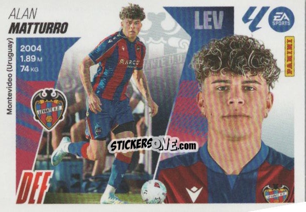 Figurina Matturro(8) - LaLiga 2025-2026
 n. 318 - Panini