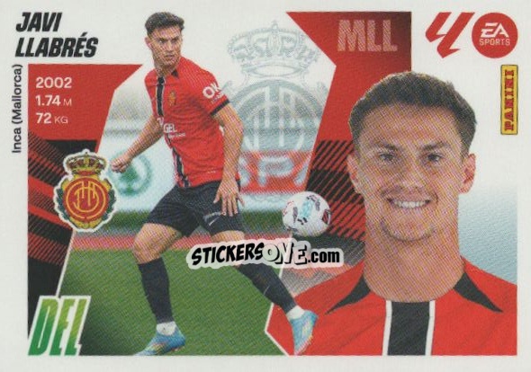 Sticker Javi Llabrés (17Bis) - LaLiga 2025-2026
 n. 395 - Panini