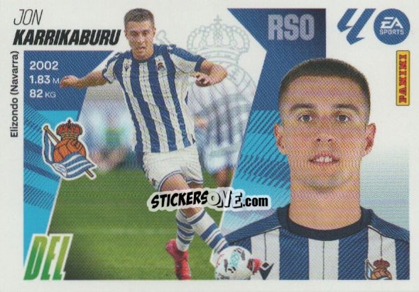 Cromo Karrikaburu (19Bis) - LaLiga 2025-2026
 n. 516 - Panini