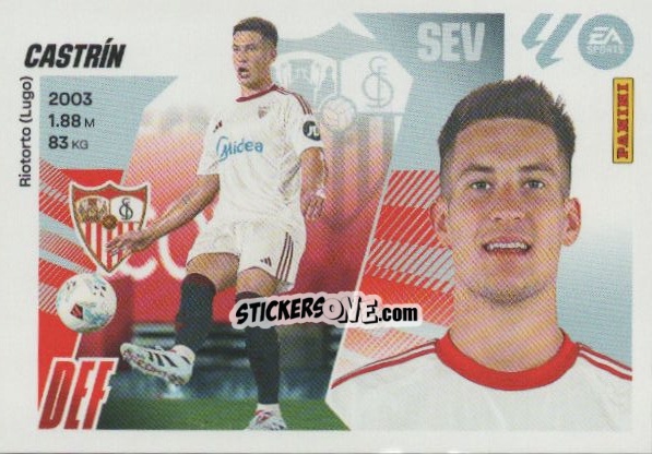 Figurina Castrín (8Bis) - LaLiga 2025-2026
 n. 544 - Panini