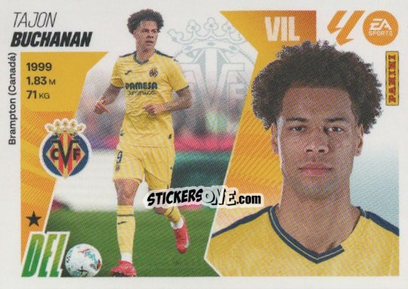 Cromo Buchanan (20Bis) - LaLiga 2025-2026
 n. 601 - Panini