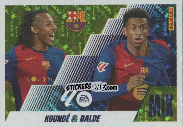 Figurina Koundé / Balde (4Bis) - LaLiga 2025-2026
 n. 674 - Panini