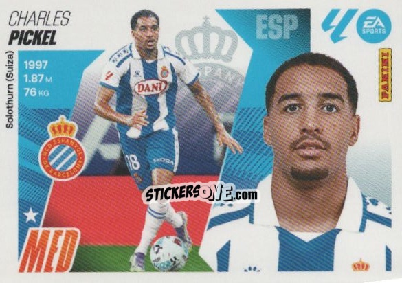 Cromo Pickel (50) - RCD Espanyol - LaLiga 2025-2026
 n. 730 - Panini