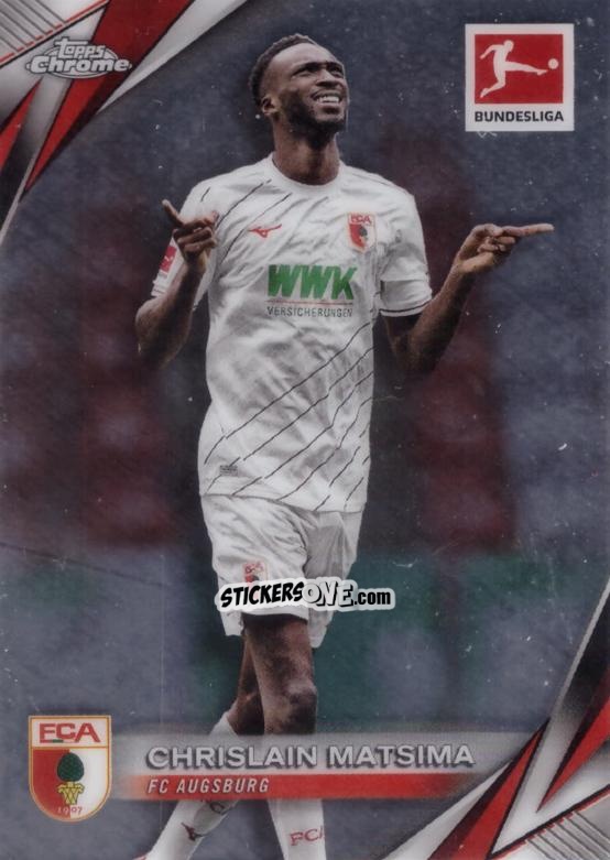 Figurina Chrislain Matsima - Bundesliga Chrome 2024-2025 n. 2 - Topps