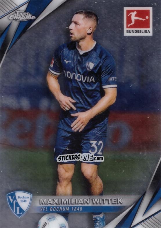 Figurina Maximilian Wittek - Bundesliga Chrome 2024-2025 n. 12 - Topps