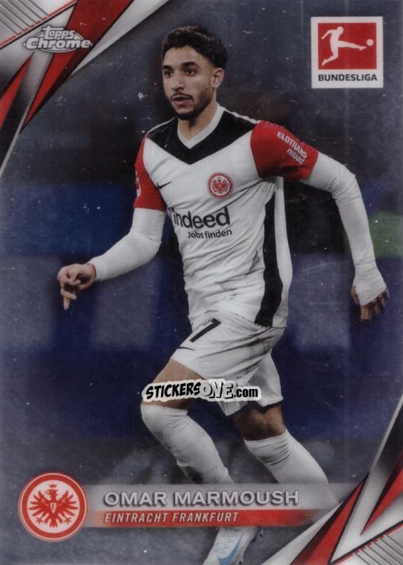 Figurina Omar Marmoush - Bundesliga Chrome 2024-2025 n. 33 - Topps