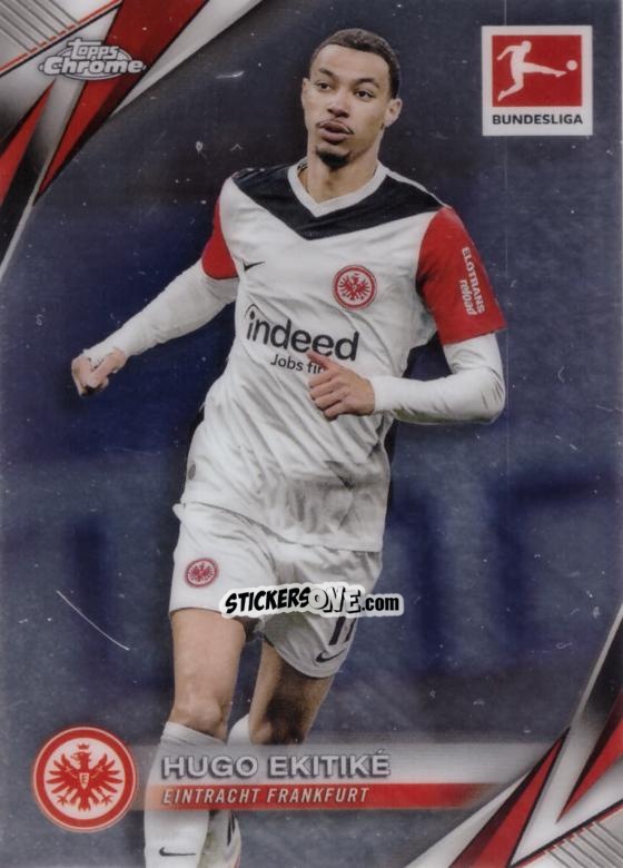 Sticker Hugo Ekitike - Bundesliga Chrome 2024-2025 n. 34 - Topps