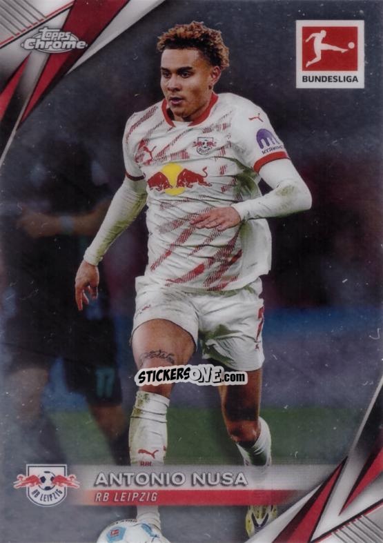 Cromo Antonio Nusa - Bundesliga Chrome 2024-2025 n. 60 - Topps