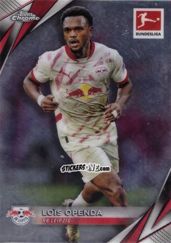 Figurina Lois Openda - Bundesliga Chrome 2024-2025 n. 61 - Topps