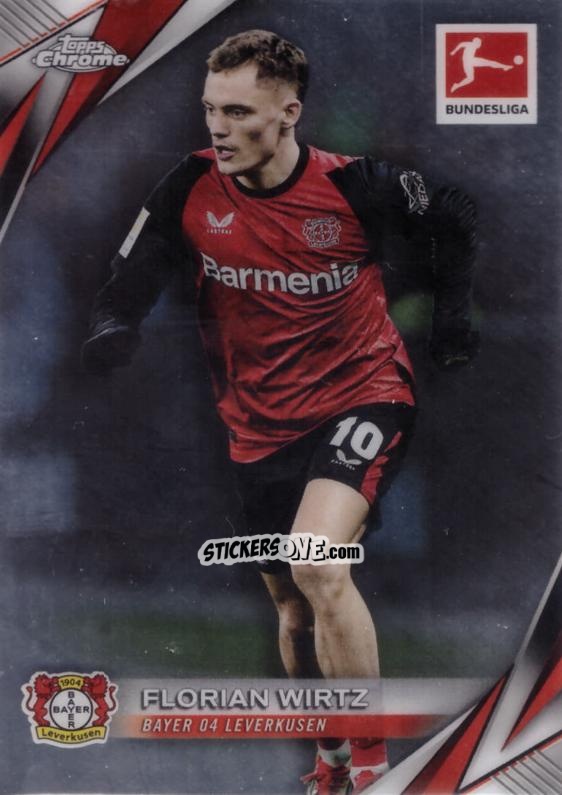 Figurina Florian Wirtz - Bundesliga Chrome 2024-2025 n. 66 - Topps