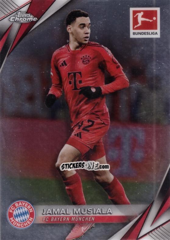 Cromo Jamal Musiala - Bundesliga Chrome 2024-2025 n. 81 - Topps