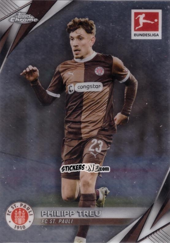 Sticker Philipp Treu - Bundesliga Chrome 2024-2025 n. 86 - Topps