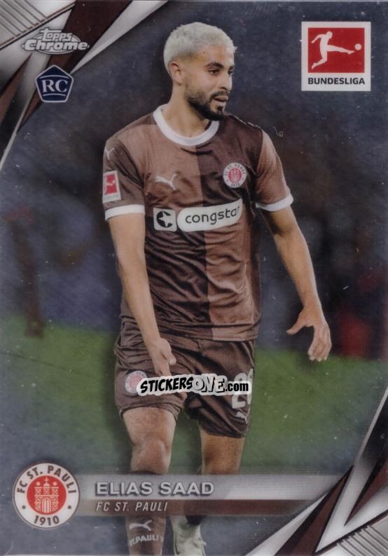 Cromo Elias Saad - Bundesliga Chrome 2024-2025 n. 88 - Topps
