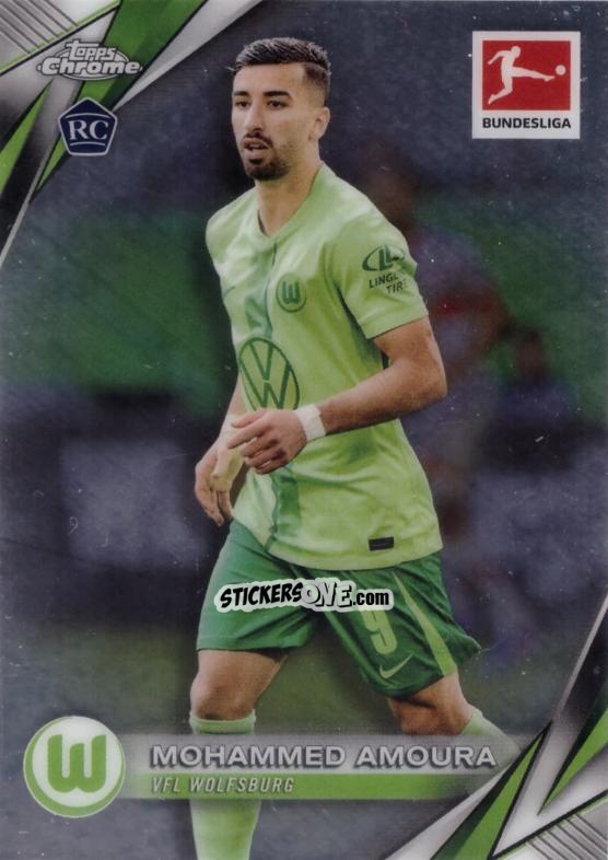 Sticker Mohammed Amoura - Bundesliga Chrome 2024-2025 n. 100 - Topps