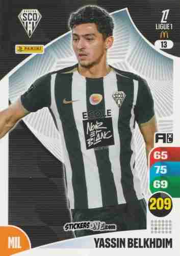 Figurina Yassin Belkhdim - Ligue 1 2025-2026. Adrenalyn XL
 n. 13 - Panini