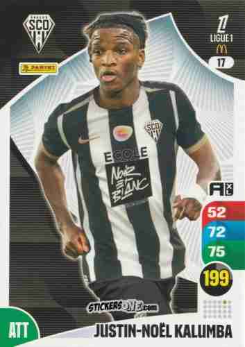 Sticker Justin Kalumba - Ligue 1 2025-2026. Adrenalyn XL
 n. 17 - Panini