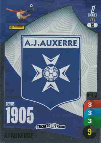 Cromo Écusson - Ligue 1 2025-2026. Adrenalyn XL
 n. 19 - Panini