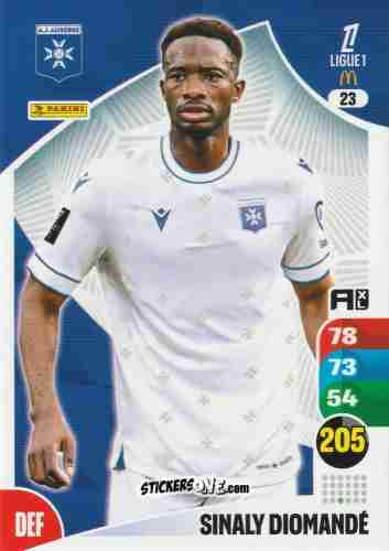 Sticker Sinaly Diomandé - Ligue 1 2025-2026. Adrenalyn XL
 n. 23 - Panini